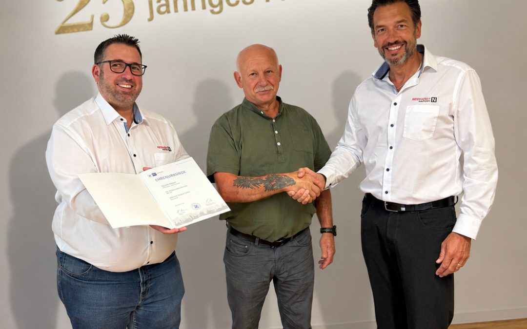 25-jähriges Jubiläum bei der Neidhardt Rohstoff